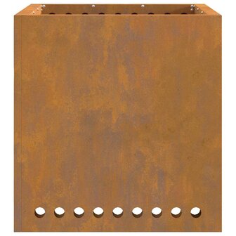 Vuurkorf Bruin 48 x 48 x 50 cm Cortenstaal 6