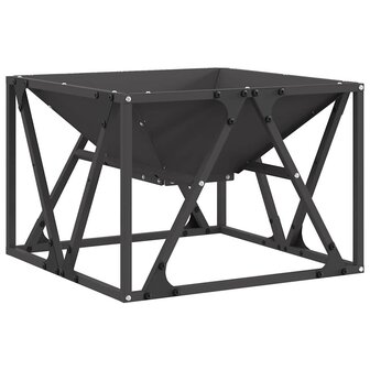 Vuurkorf Zwart 50 x 50 x 35 cm Koudgewalst staal 2