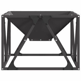 Vuurkorf Zwart 50 x 50 x 35 cm Koudgewalst staal 5