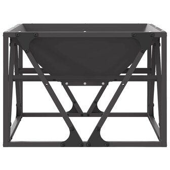 Vuurkorf Zwart 50 x 50 x 35 cm Koudgewalst staal 6