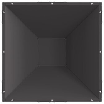 Vuurkorf Zwart 50 x 50 x 35 cm Koudgewalst staal 7