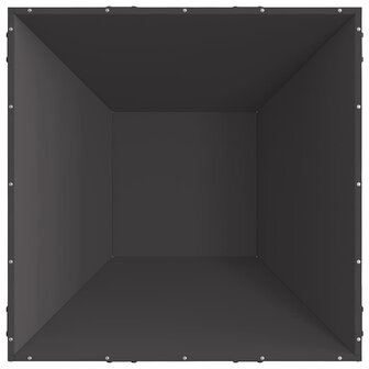 Vuurkorf Zwart 80 x 80 x 40 cm Koudgewalst staal 6