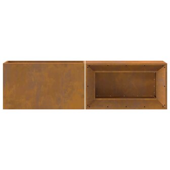 Vuurkorf Bruin 160 x 45 x 35 cm Cortenstaal 8