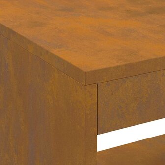Vuurkorf Bruin 160 x 45 x 35 cm Cortenstaal 9