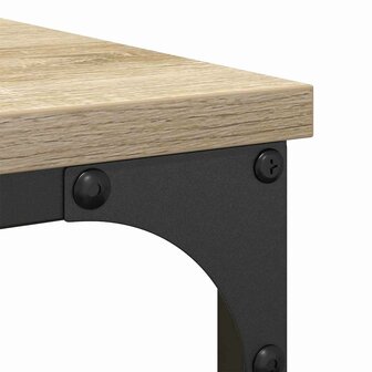 Badkamermeubelset 2 pcs Bruin 60 x 30 x 60 cm Bewerkt hout 9