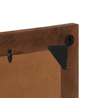 Badkamer Spiegel met spiegel Grijs en Zilver 50 x 70 x 3 cm 7