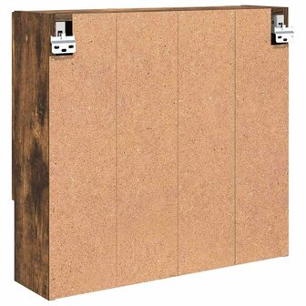 Spiegelkast Gerookt eiken 59 x 17 x 55 cm Bewerkt hout 8