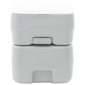 Camping Toilet Grijs 41.5 x 36.5 x 42 cm 4
