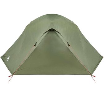 Vistent met dak Olijfgroen 514 x 465 x 187 cm Polyester 6