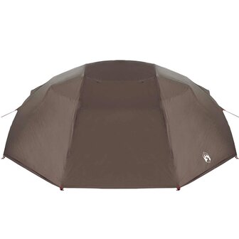 Vistent met dak Bruin 514 x 465 x 187 cm Polyester 5
