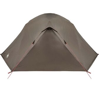 Vistent met dak Bruin 514 x 465 x 187 cm Polyester 6