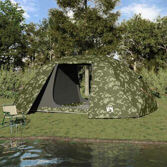 Vistent met dak Camouflage 514 x 465 x 187 cm Polyester 1