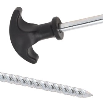 Tentharingen 24 st &Oslash;7 mm 30 cm gegalvaniseerd staal 5