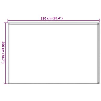 Tenttapijt 250x200 cm HDPE beige 7