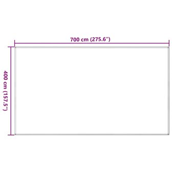 Tenttapijt 400x700 cm beige 7
