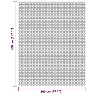 Tenttapijt 4x2 m cr&egrave;mekleurig 7