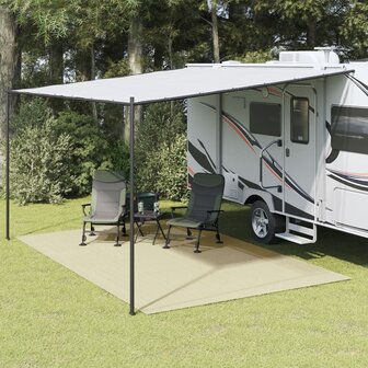 Tenttapijt 6x3 m cr&egrave;mekleurig 1