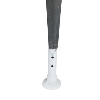 Partytent Antraciet en Wit 400 x 400 x 266 cm 8