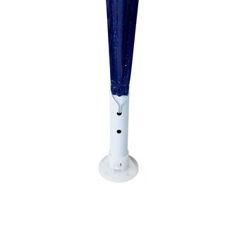 Partytent Blauw en Wit 600 x 400 x 266 cm Polyester en staal 9