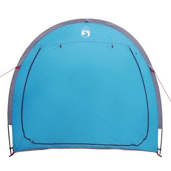Fietstent met dak met opslag Blauw 210 x 90 x 174 cm 5