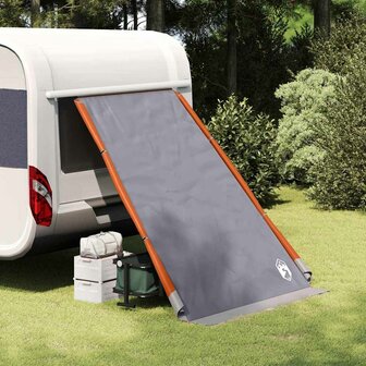 Tent met dak Anders Grijs en Oranje 140 / 190 x 150 x 185 cm 3