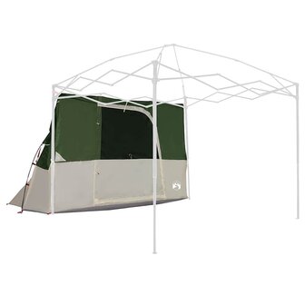 Tent met dak Anders Groen en Zwart 2