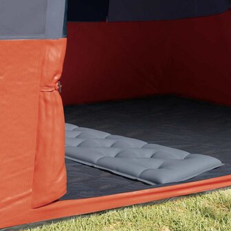 Tent met dak Anders Grijs en Oranje en Zwart 3
