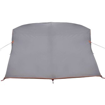 Camping Tent Grijs en oranje 320 x 275 x 190 cm Polyester 6