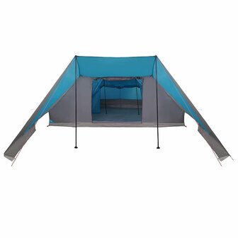 Gezinstent met dak Blauw en Grijs 660 x 456 x 200 cm 5