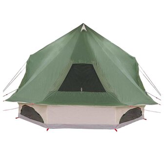 Familie Tipi Tent met dak Groen 680 x 430 x 270 cm 6