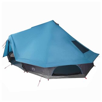 Familie Tipi Tent met dak Blauw 680 x 430 x 270 cm 2