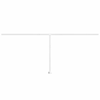 Luifelpaalset 600x245 cm ijzer wit  3