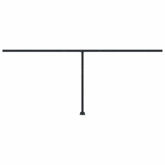 Luifelpaalset 600x245 cm ijzer antracietkleurig  3