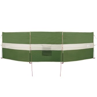 Windscherm camping waterdicht 490x123 cm groen 4
