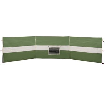 Windscherm camping waterdicht 490x123 cm groen 6