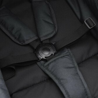 Kinderwagen 2-in-1 staal antracietkleurig en zwart 9