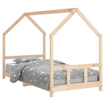 Kinderbedframe 90x200 cm massief grenenhout 2