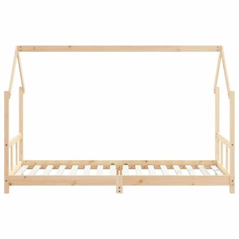 Kinderbedframe 90x200 cm massief grenenhout 4