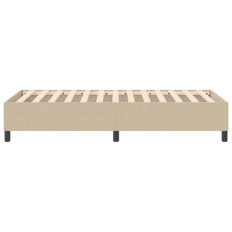 Boxspring bed Grijs groen 90 x 190 cm Katoenen stof 7