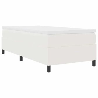 Boxspring bed Cr&egrave;me 90 x 200 cm Katoenen stof 3