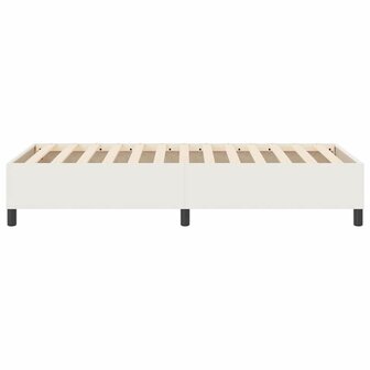 Boxspring bed Cr&egrave;me 90 x 200 cm Katoenen stof 7