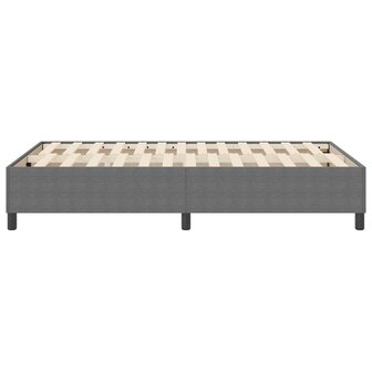 Boxspring bed Lichtgrijs 120 x 200 cm Katoenen stof 7