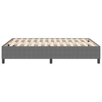 Boxspring bed Lichtgrijs 140 x 200 cm Katoenen stof 7