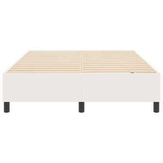 Boxspring bed Cr&egrave;me 140 x 200 cm Katoenen stof 6