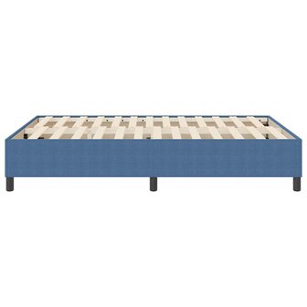 Boxspring bed Blauw 140 x 200 cm Katoenen stof 7