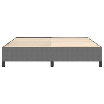 Boxspring bed Lichtgrijs 180 x 200 cm Katoenen stof 6