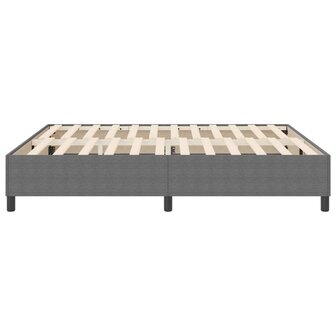 Boxspring bed Lichtgrijs 180 x 200 cm Katoenen stof 7