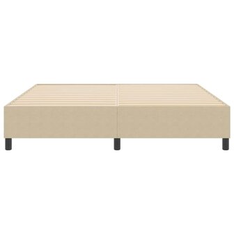 Boxspring bed Grijs groen 180 x 200 cm Katoenen stof 6