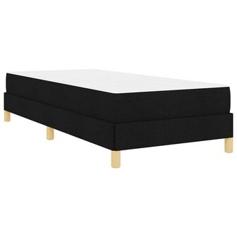 Boxspring bed Zwart en Bruin 90 x 190 cm 9