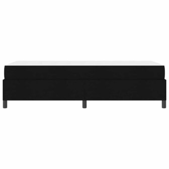 Boxspring bed Zwart en Zwart 90 x 200 cm 8